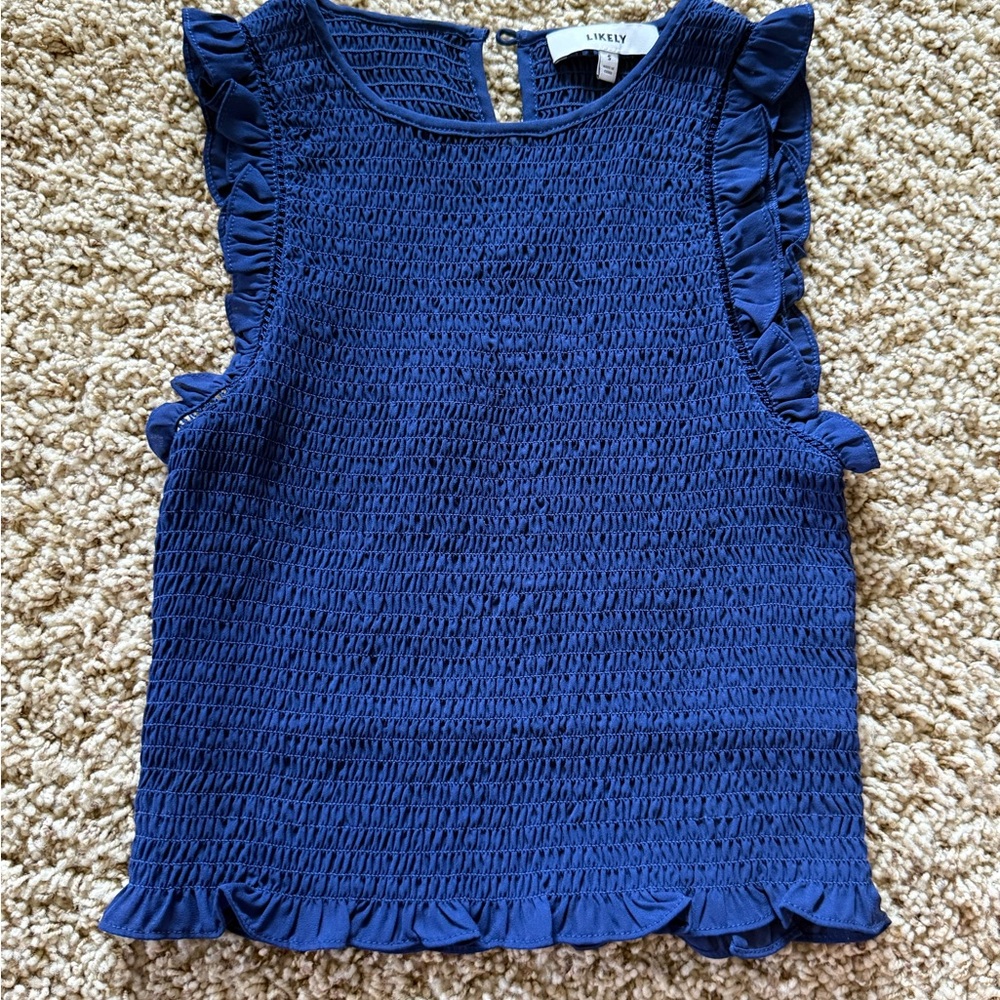 Likely Smock Sleeveless Top